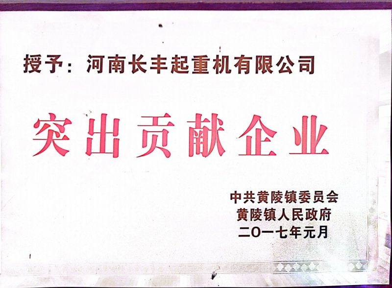 2017突出貢獻(xiàn)企業(yè)